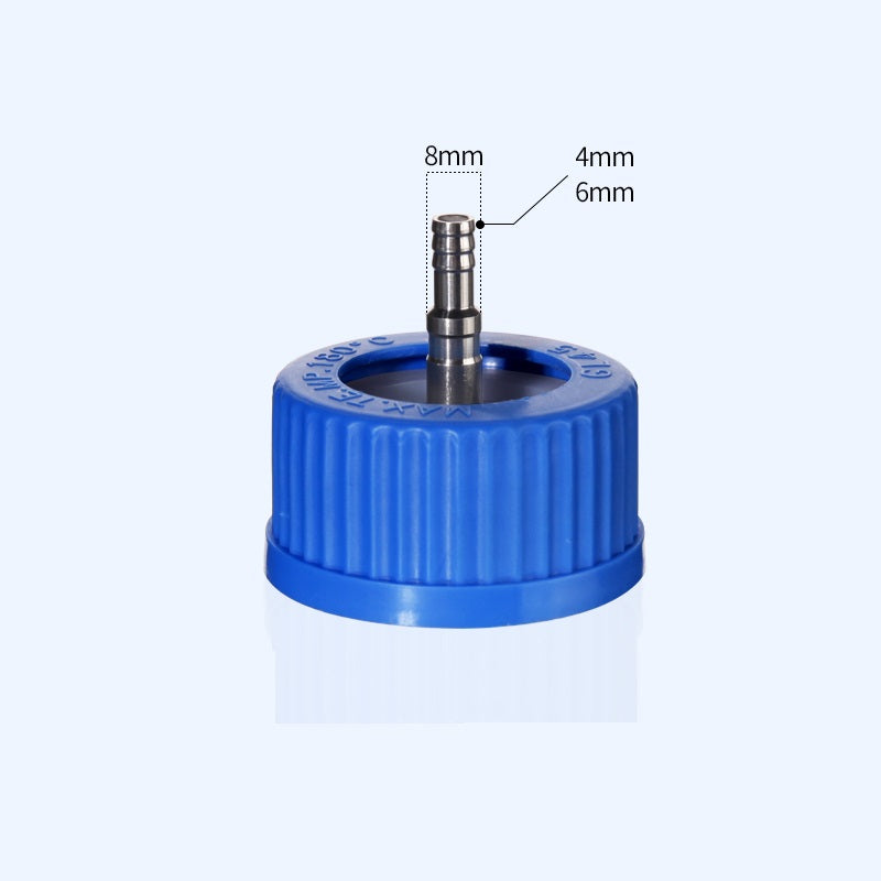 GL45 screw cap with multiple distributor for HPLC bottles