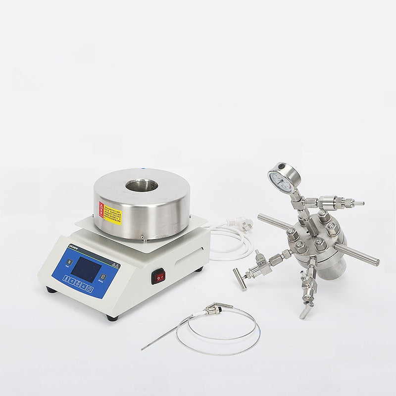 High pressure reactor with magnetic stirrer, capacity 50 to 500 ml