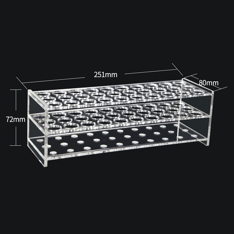 30 slots Test tube stands, PMMA