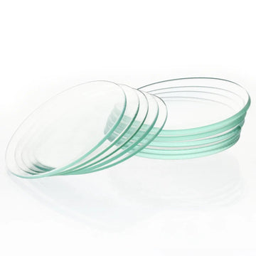 Watch Glasses Beaker Cover Dish Lid, 10-Pack