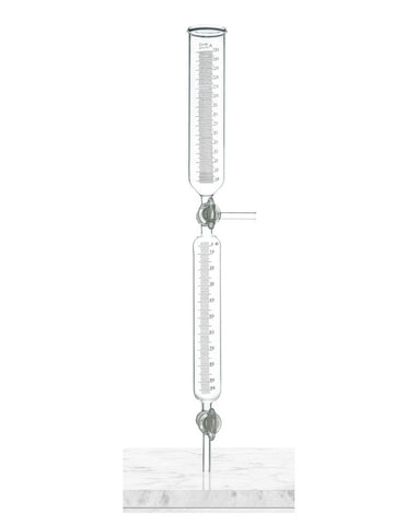 Ammonia dissociation burette, capacity 150 ml
