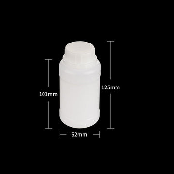 Narrow mouth bottles, Plastic HDPE, semi-transparent, capacity 250 ml to 1000 ml