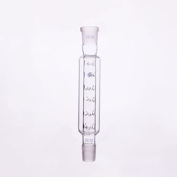 Vigreux column with jacket, length 200 mm to 400 mm