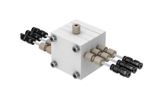 PTFE Gas Diffusion Flow Cell
