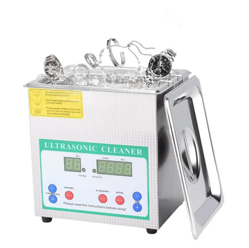 Ultrasonic Cleaner, 1.3-10 L, Digital Heating & Timer, 40 kHz Lab Glassware Cleaner, 304 Stainless Steel