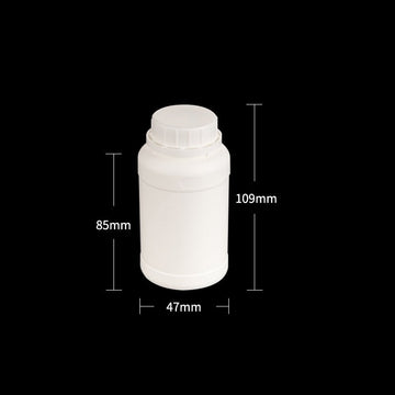 Narrow mouth bottles, Plastic HDPE, capacity 100 ml to 1000 ml