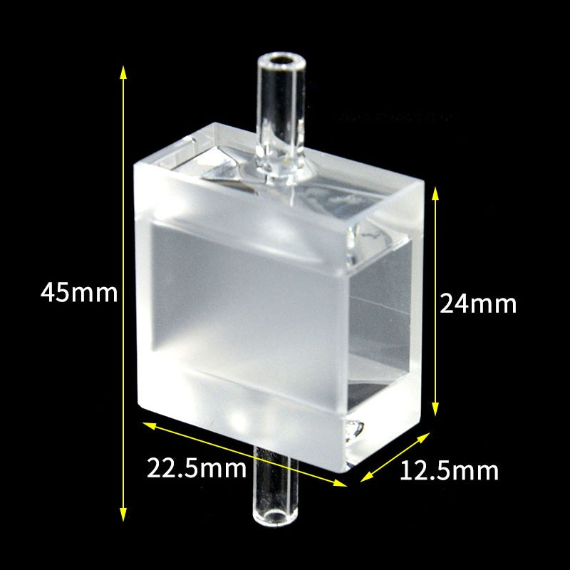 UV quartz macro flow through cell, lightpath 20 mm
