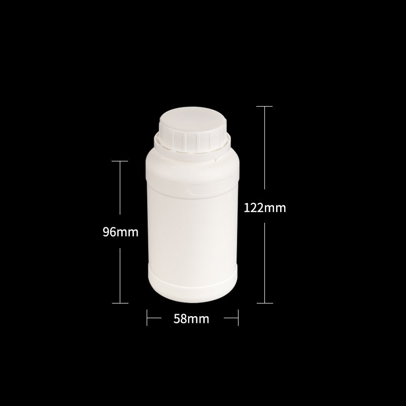Narrow mouth bottles, Plastic HDPE, capacity 100 ml to 1000 ml