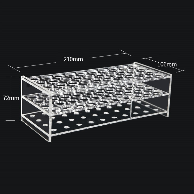 40 slots Test tube stand, PMMA
