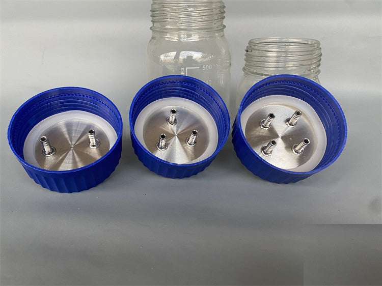 GL80 screw cap with multiple distributor for HPLC bottles