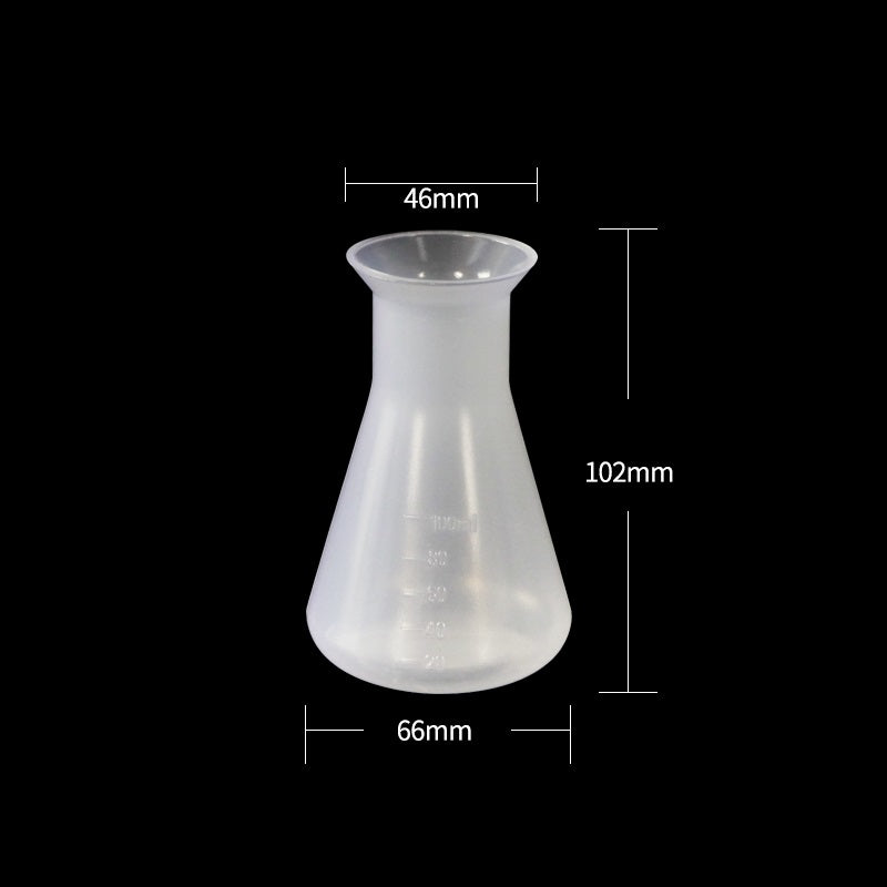 Erlenmeyer flask, Plastic PP, capacity 50 ml to 2000 ml