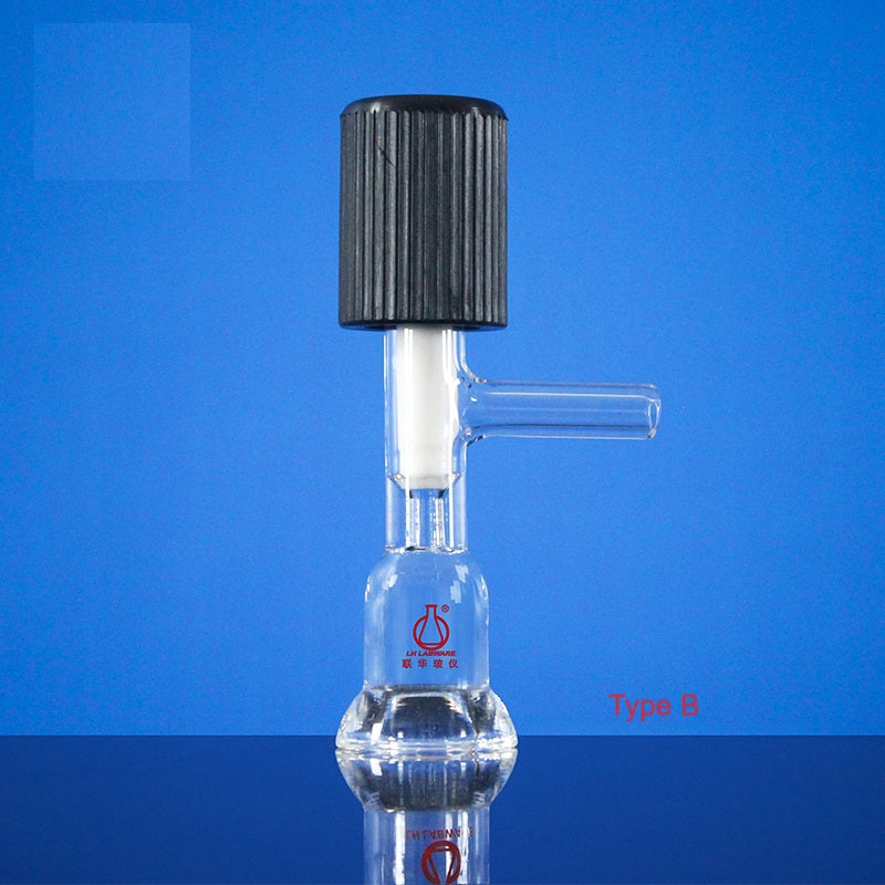 Schlenk vacuum valve adapter with #15 O-ring joint