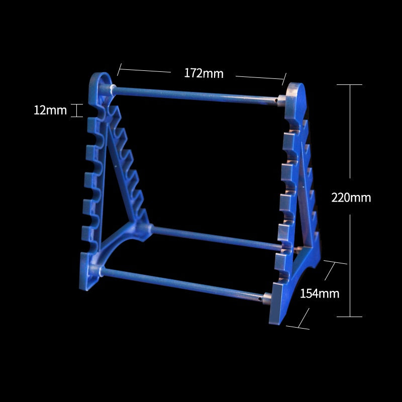 12 slots plastic pipette stand
