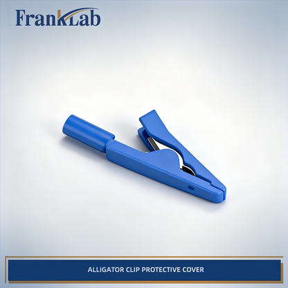 Nickel Plated Copper Electrode Holder/Alligator Clip Protective Cover， 0.1-5 mm Clampable Thickness, >99.99% Purity,