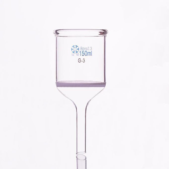 Nutsche filter with frit, 50 ml to 250 ml