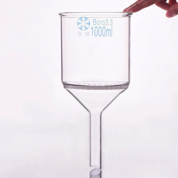 Buechner funnel with slit-sieve, 50 ml to 2000 ml
