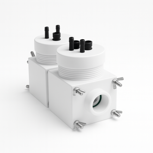 PTFE H-type Optical Electrochemical Cell