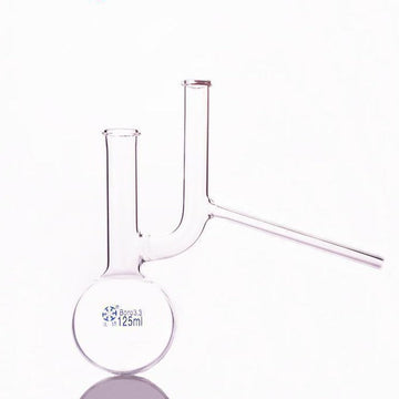 Claisen distilling flask with side tube,  60 to 3000 ml
