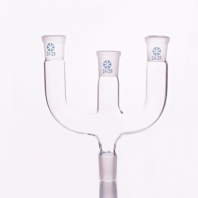 Distilling adapter with 3 parallel necks