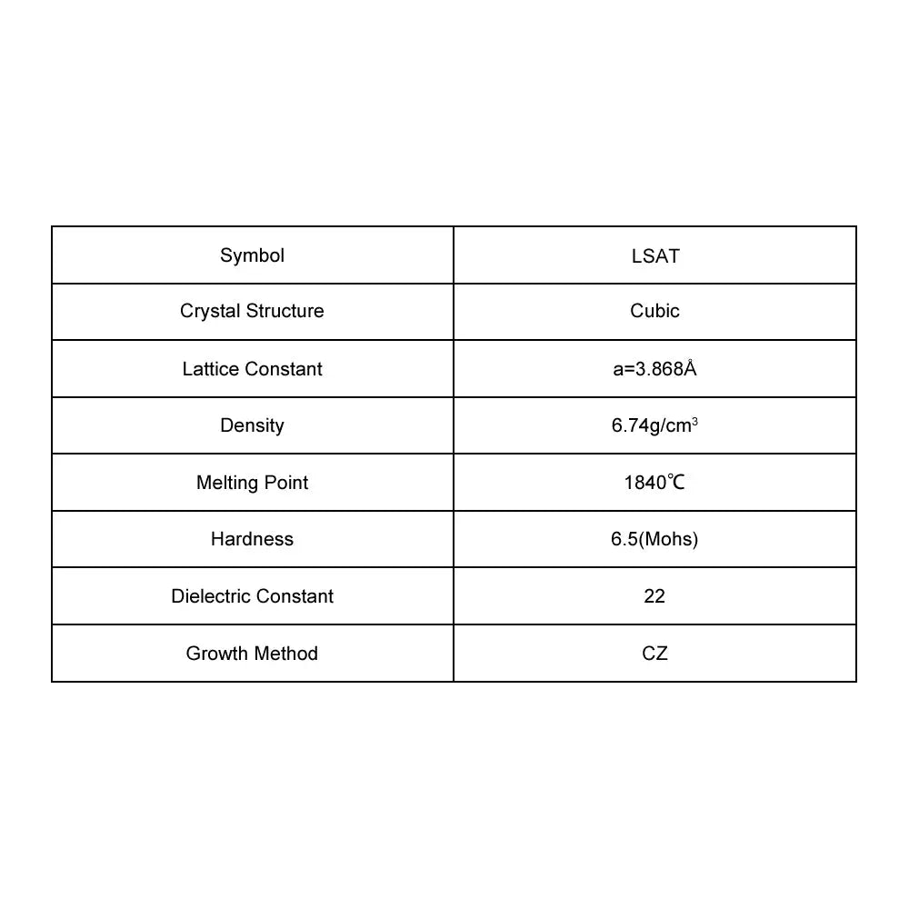 LSAT Single Crystal Substrate