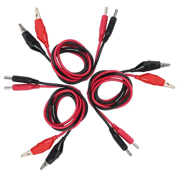 Electrolytic Electronics Alligator Clip to Spade Lug Terminal Test Leads