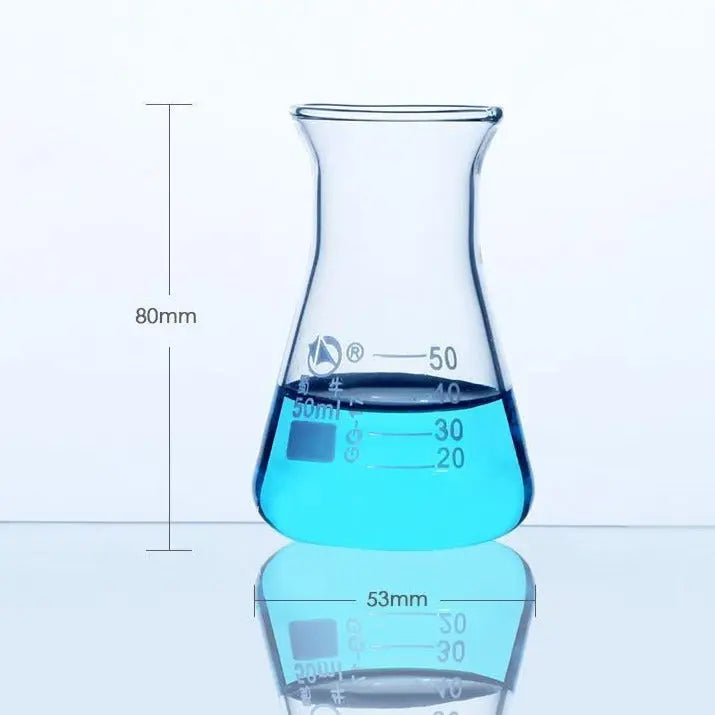 Erlenmeyer flask, wide neck, 50 ml to 5000 ml