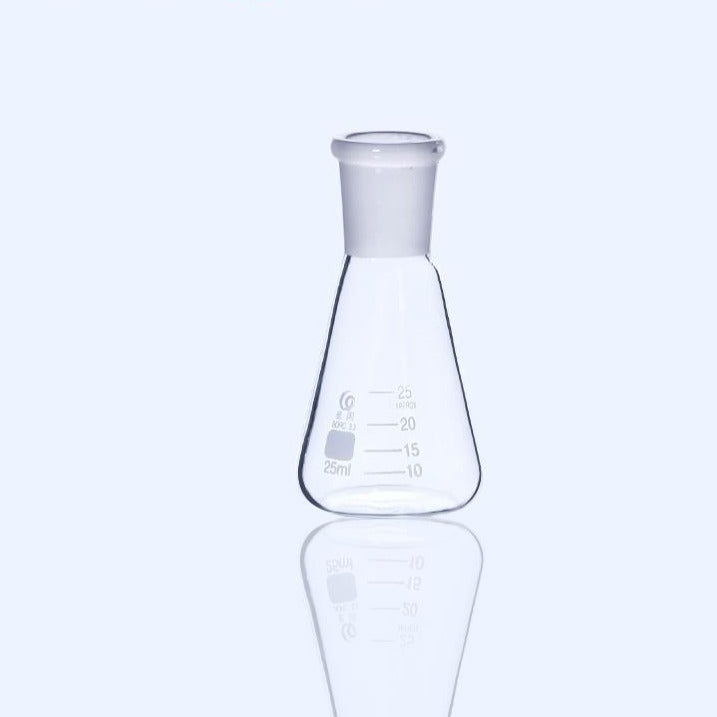 Erlenmeyer flask with ground glass joint, 25 ml to 10000 ml