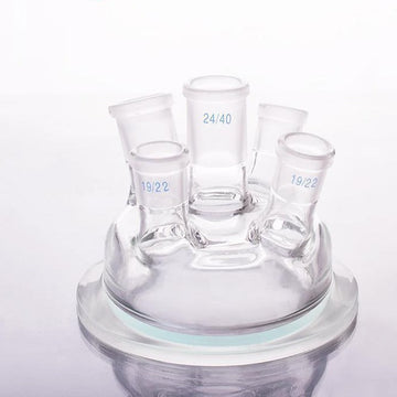 Five-necked reaction head, flange diameter DN 100 to DN 200