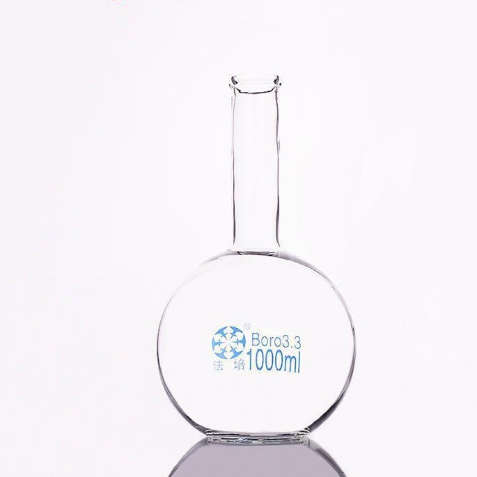 Flat bottom flask with long neck,  50 to 3000 ml