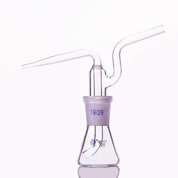 Glass wash bottle, capacity 250 to 1000 ml