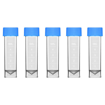 Graduated Cryogenic Vials, 5 ml, 100 Pack