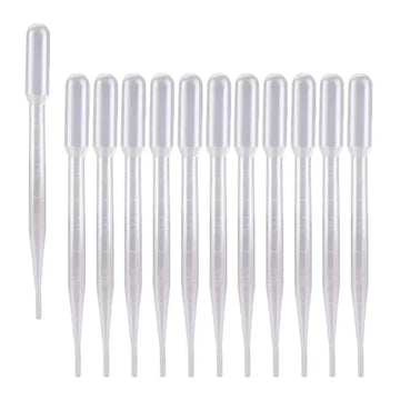 Graduated Plastic Pipette Droppers, 100-Pack
