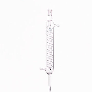 Graham condenser with socket joint, length 200 mm to 400 mm.
