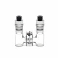 H type Sealed Microvolume Electrochemical Cell Two Electrode System