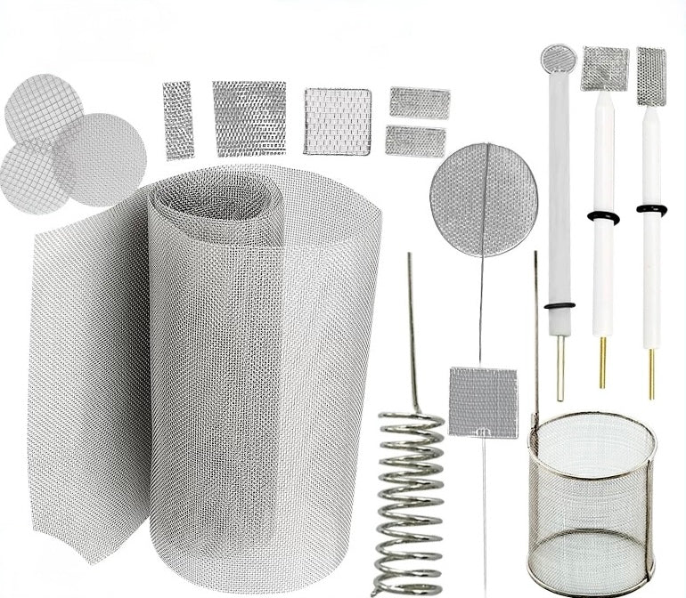 Platinum Mesh Electrode,  >99.99% Purity