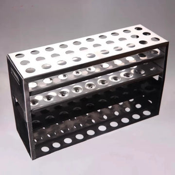 30 slots Test tube stand, stainless steel