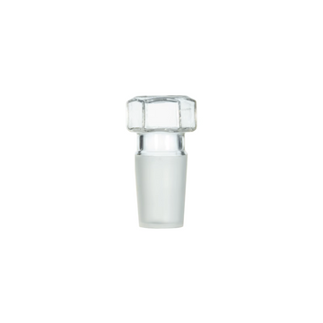 Hexagonal Stopper, hollow glass