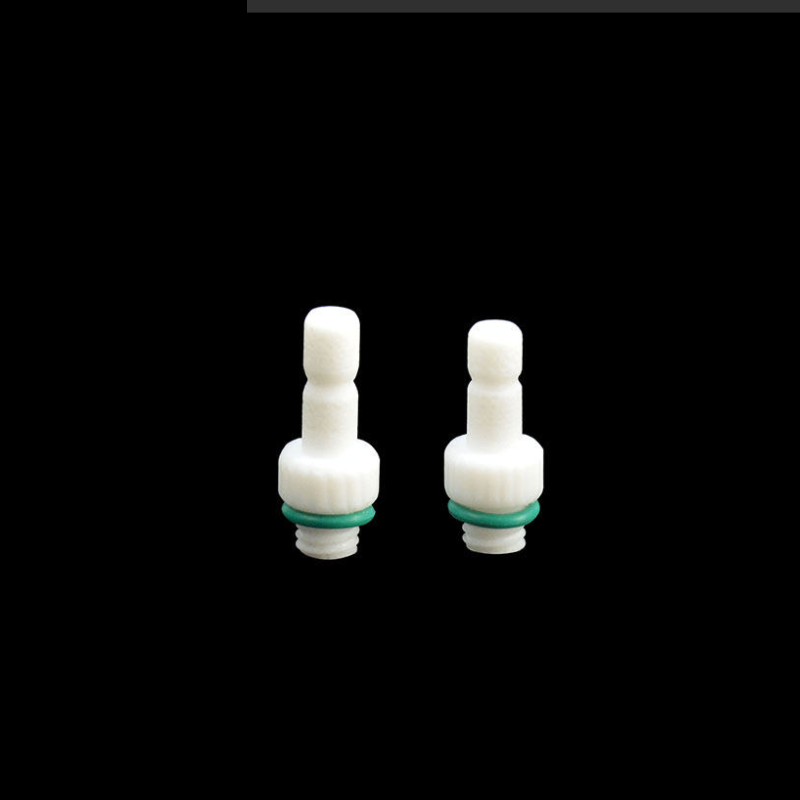 UV quartz semi-micro cuvette with PTFE screw cap,lightpath 10 mm