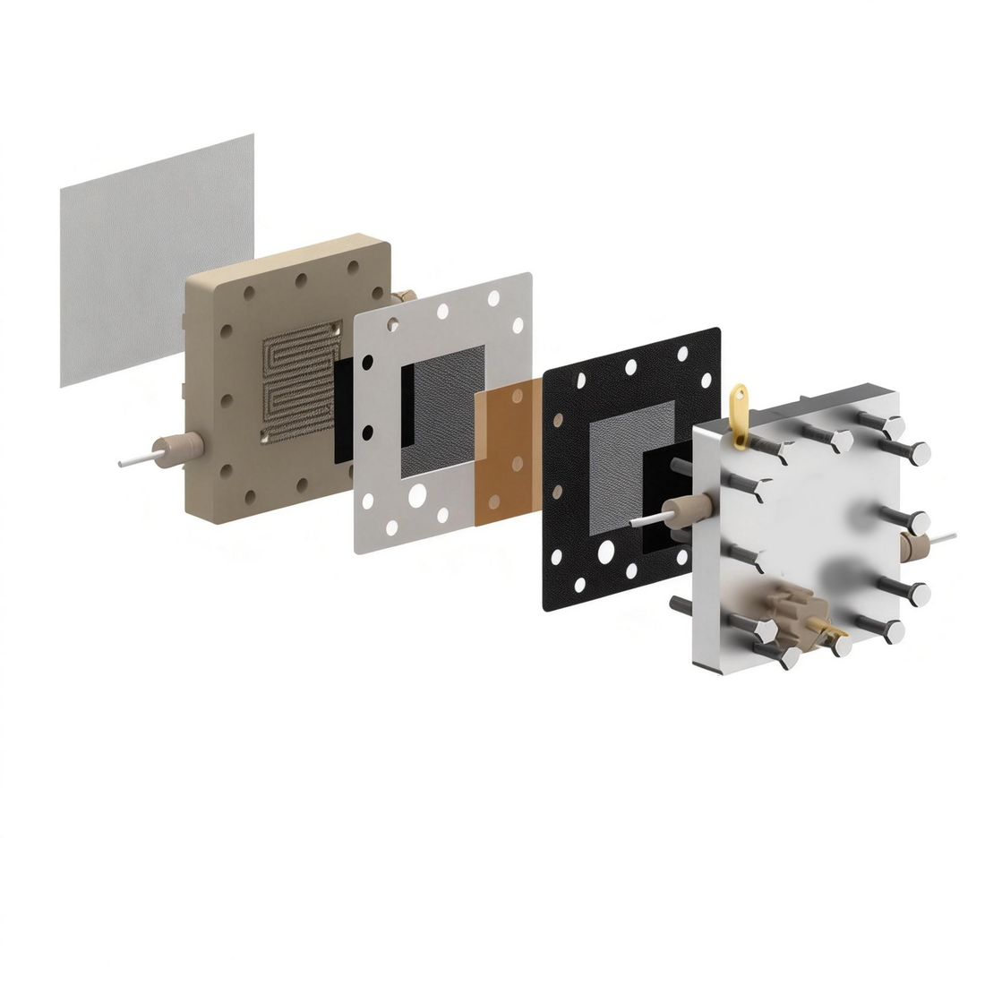 MEA Electrolysis Cell (Non-metallic Cathode)