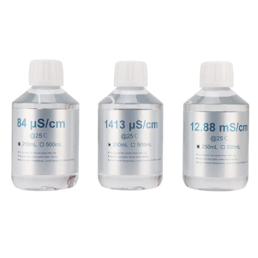 NIST pH and EC Calibration Solution, pH 4 7 10, EC Standards, with 3M KCl, 250 mL