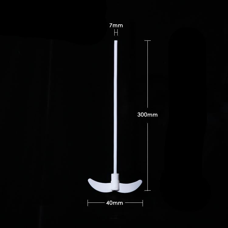 PTFE Stirring blades Propeller, 2-winged centrifugal type, length 250 mm to 750 mm