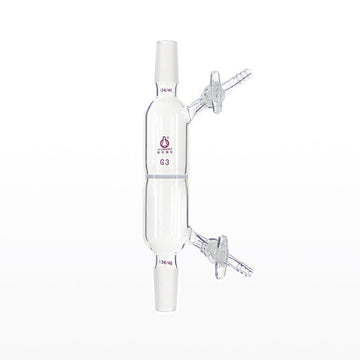 Schlenk filter funnel with frit and stopcock on side