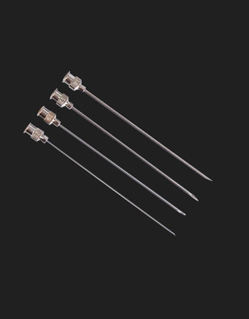 Syringe needles, length 60 to 120 mm, 5 pcs/pack, not for medical usage