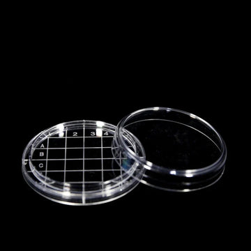 Contact dish, plastic PS, diameter 55 mm, 10 units/pack