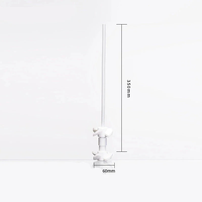 PTFE stirring screw propeller, 4-winged, length 350 mm