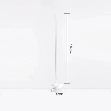 PTFE stirring screw propeller, 3-winged, length 350 mm