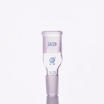 Transition adapter, standard joint socket to standard joint cone, reducing