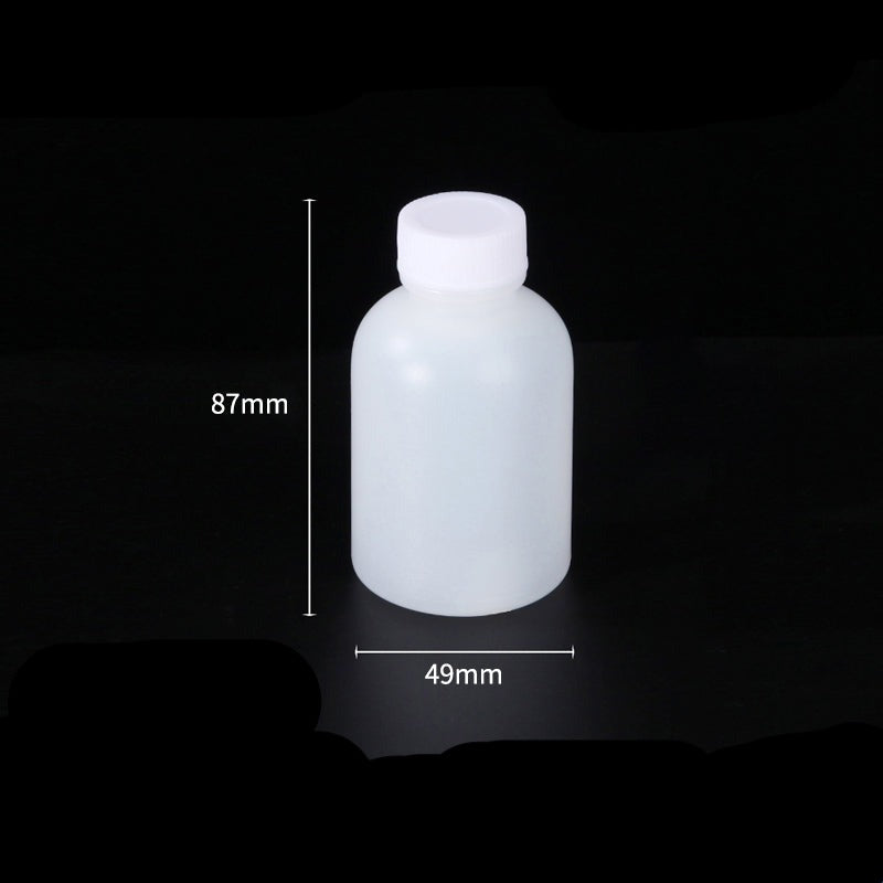 Narrow mouth bottles, Plastic PE, capacity 50 ml to 1000 ml