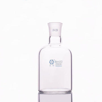 One-necked cylindrical bottle, capacity 250 to 5.000 ml