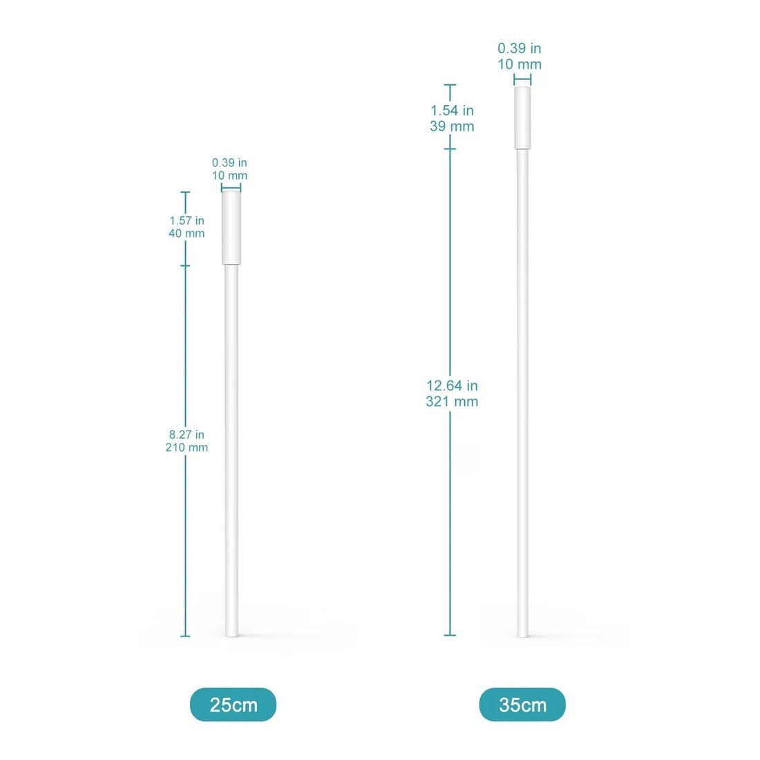 PTFE Magnetic Stirring Bar Retriever, 9.84/13.78 in